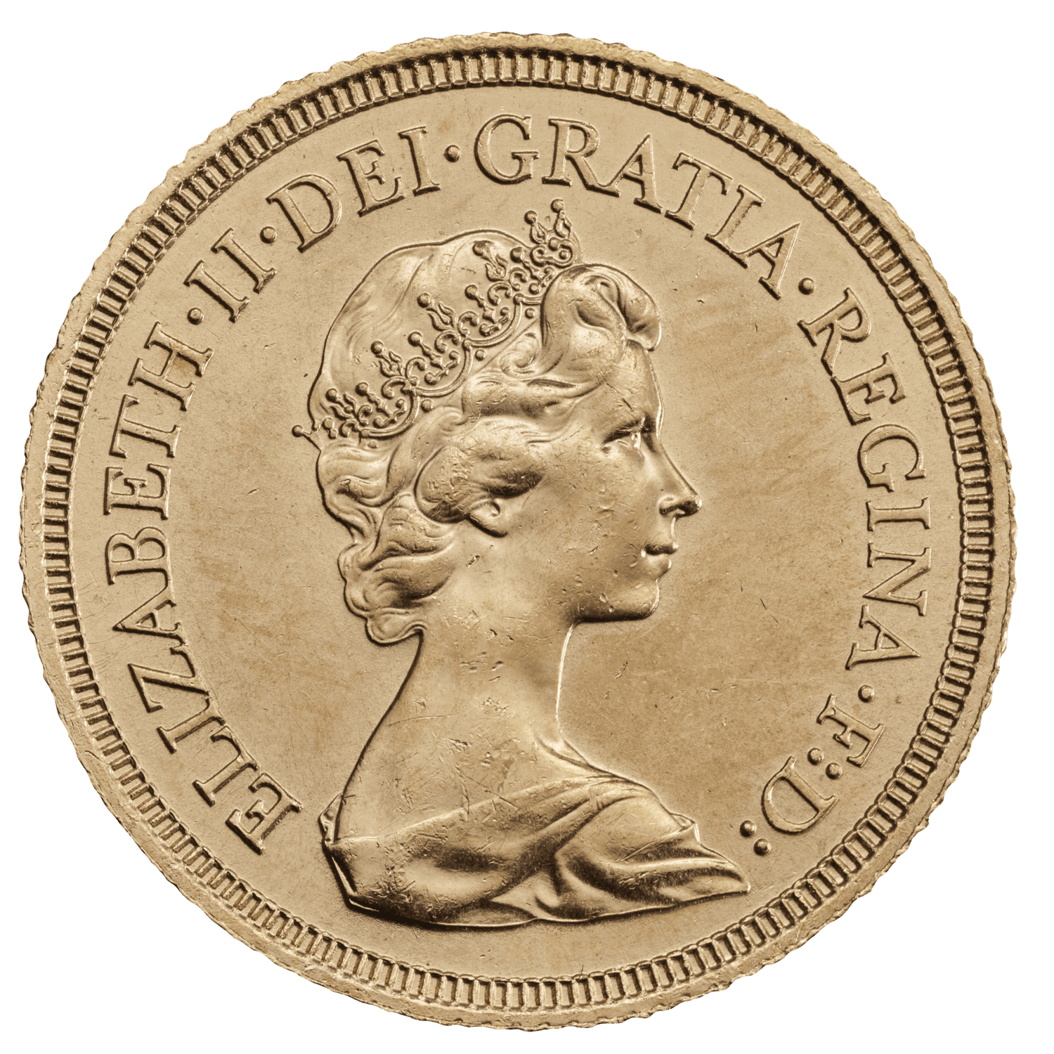 The Sovereign Best Value Elizabeth II Decimal Portrait Gold Bullion Coin