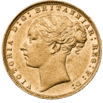 The Sovereign Best Value Victoria Young Head Gold Bullion Coin