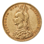 1892 Victoria Sovereign, Melbourne Mint Mark