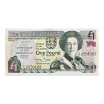 Queen Elizabeth II Jersey £1 Banknote - Liberation LJ prefix