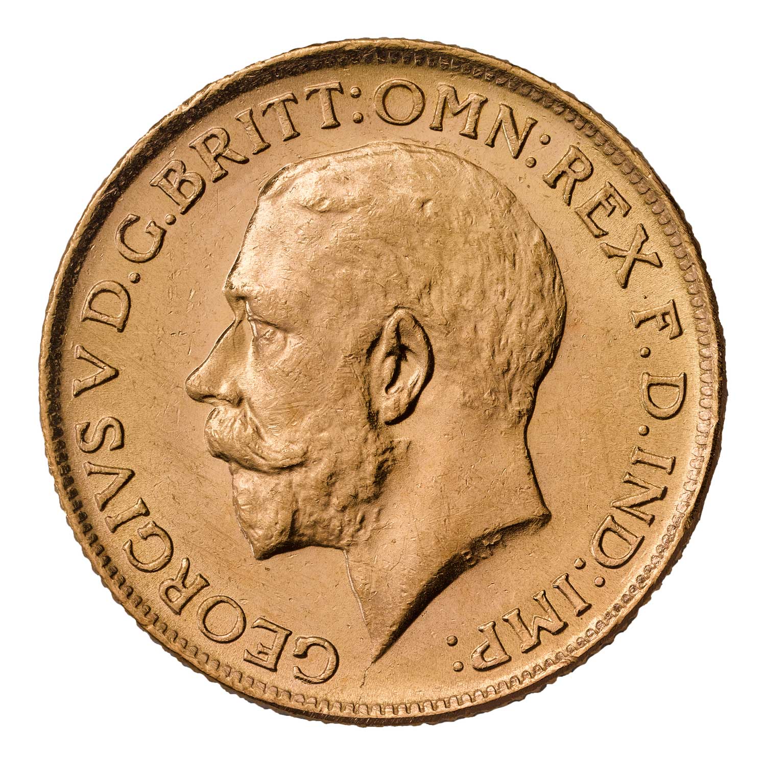 1915 George V Sovereign, Sydney Mint Mark