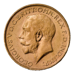 1928 George V Sovereign, Perth Mint Mark