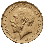 1918 George V Sovereign, Perth Mint Mark