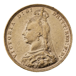 1893 Victoria Jubilee Head Sovereign, Melbourne Mint Mark