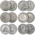 Flagship Coins of the World 1oz Silver Bullion Coin Set