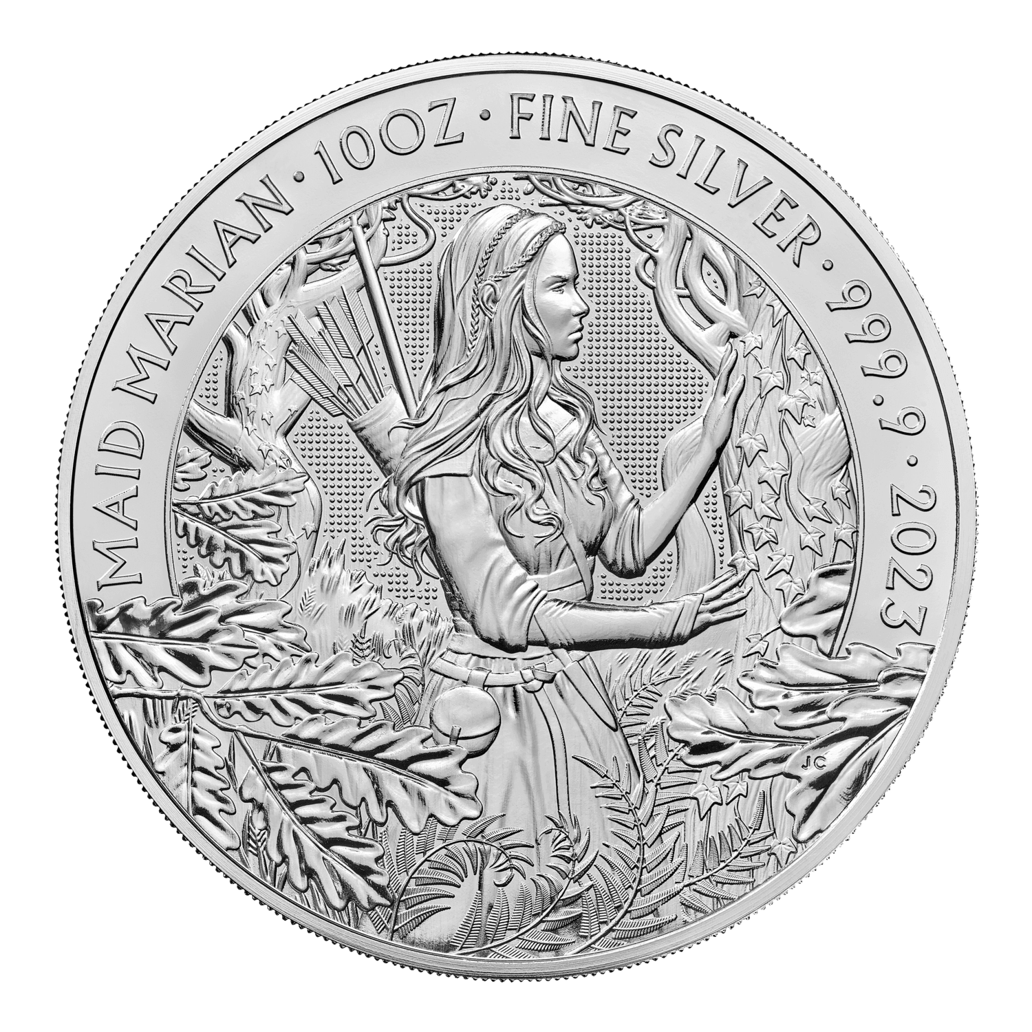 Maid Marian 2023 10oz Silver Bullion Coin