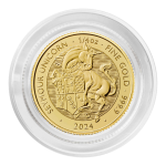 The Royal Tudor Beasts 2024 Seymour Unicorn 1/4oz Gold Bullion Coin