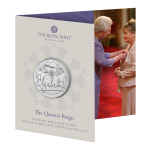 The Queen's Reign Honours and Investitures 2022 UK £5 Brilliant Uncirculated Coin