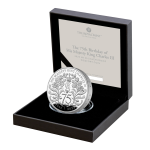 The 75th Birthday of His Majesty King Charles III 2023 UK £5 Silver Proof Piedfort Coin