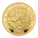 Myths and Legends Morgan le Fay 2023 UK 1/4oz Gold Proof Coin