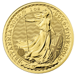 Britannia 2022 1 oz Gold Bullion Coin